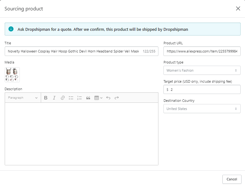 dropshipman-sourcing-success-product-details